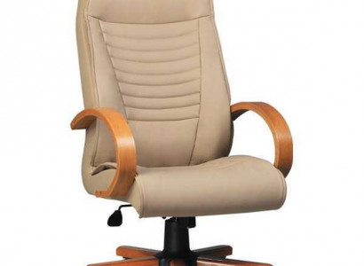 Luxus Gaming Chair Beige Bürostuhl Schreibtisch Drehstuhl Chefsessel Neu